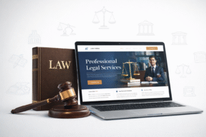 Professional lawyer website design for law firms