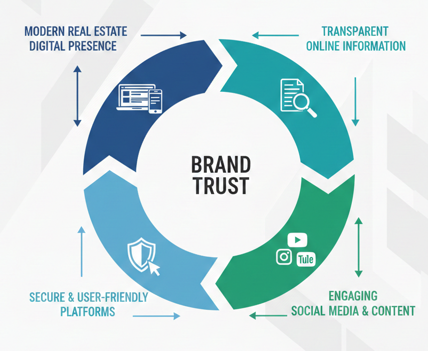 modern real estate digital presence