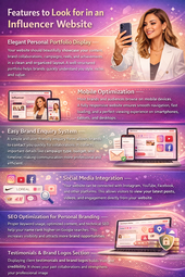 influencer website design in trichy