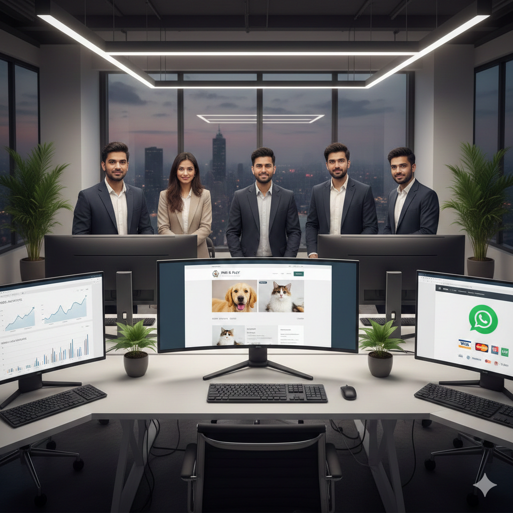 Pet Industry Website Design