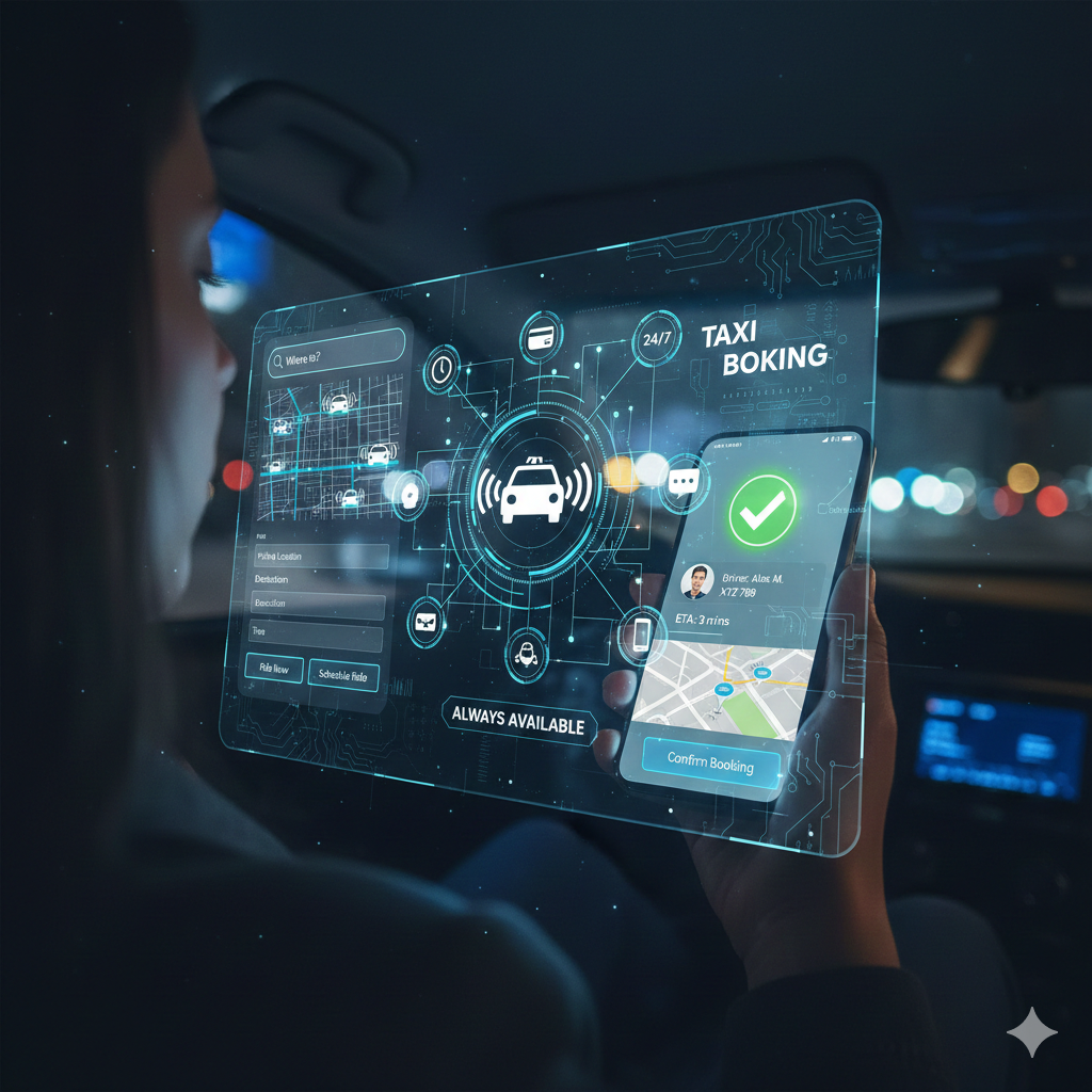 Taxi Booking Website System