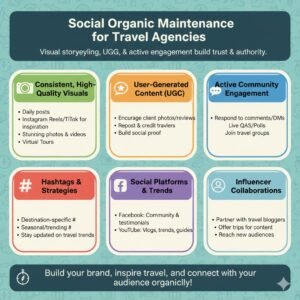 social media marketing for travel agency