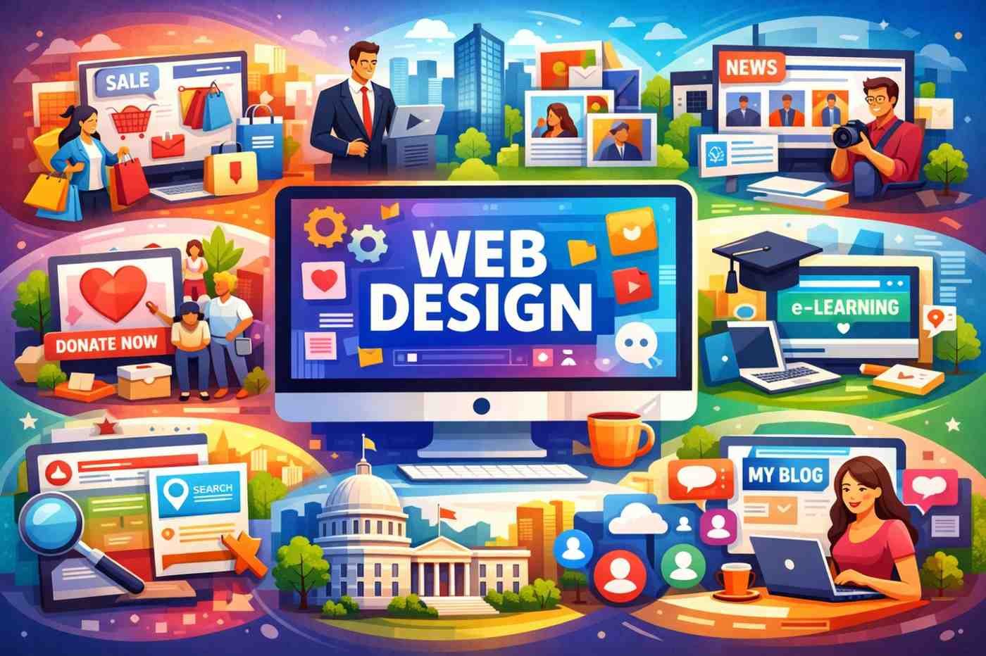 What Are the 12 Most Common Types of Websites?