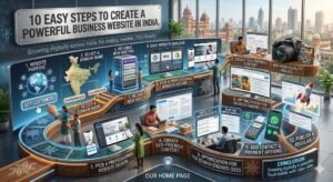 10 Proven Tips for Business Website in India. Learn how to create a powerful business website in India with this simple 10-step guide.