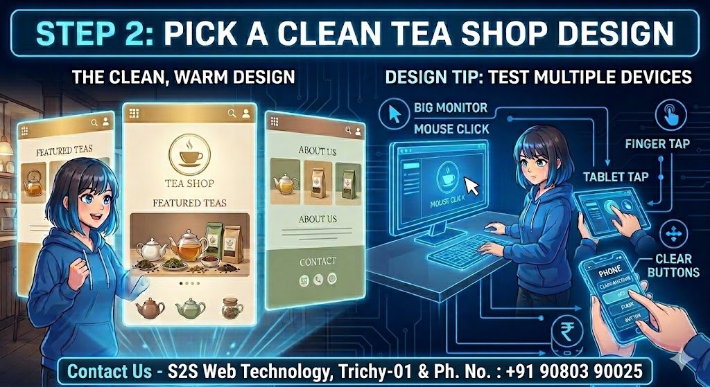 5 Easy Ways to Build a Free Tea Shop Website in 2026