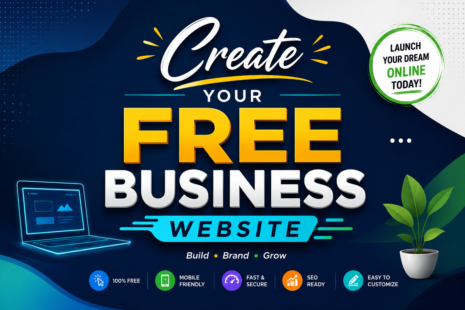 Create a Free Business Website Step by Step