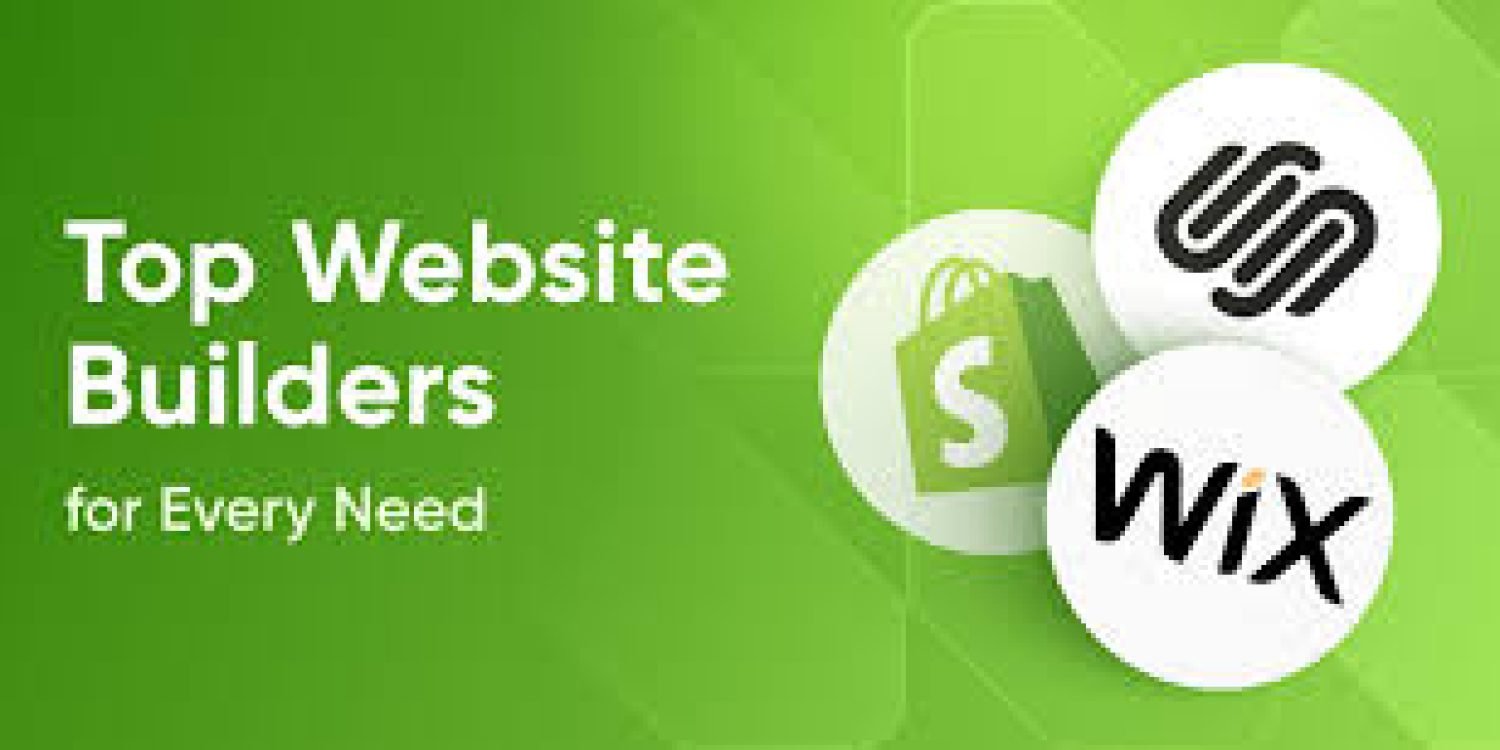 What are the top 3 website builders